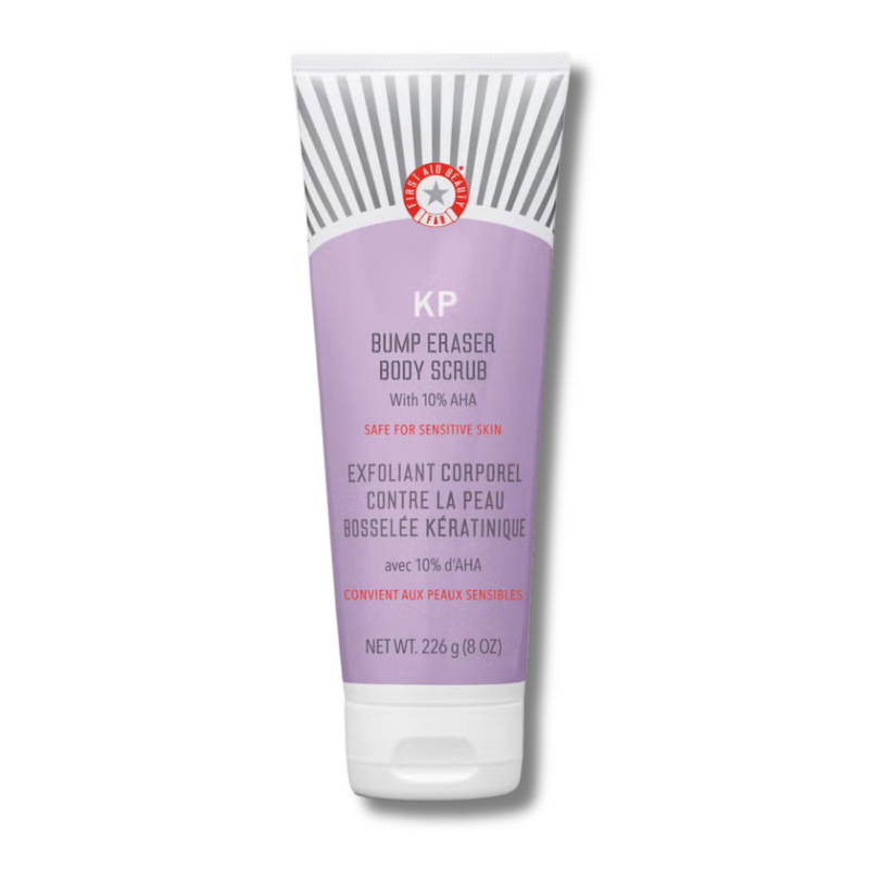 First Aid Beauty KP Bump Eraser Body Scrub with 10% AHA 226g