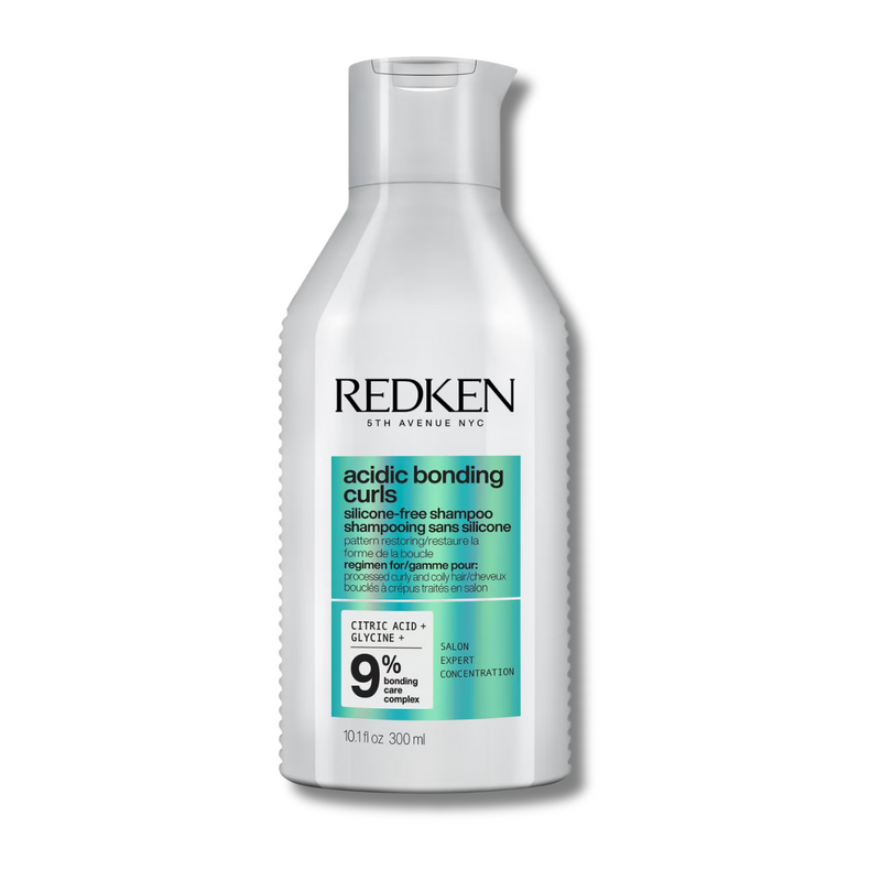 Redken Acidic Bonding Curls Shampoo for Damaged Curly & Coily Hair, Curl Defining, Bond Repair 300ml