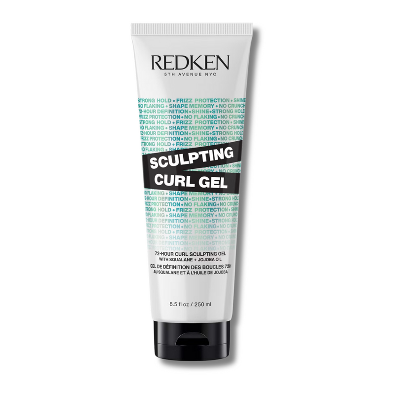 Redken Sculpting Curl Gel for Curly & Coily Hair, Up To 72-Hour Curl Hold Gel, Non-Sticky Formulation 250ml
