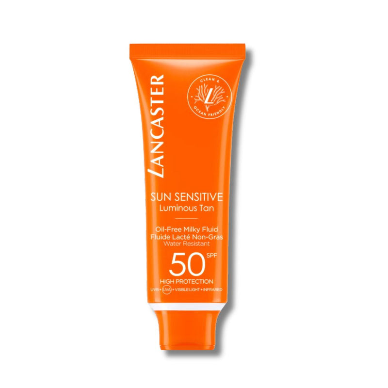 Lancaster Sun Sensitive Oil-Free Face Sun Protection Cream SPF50 50ml
