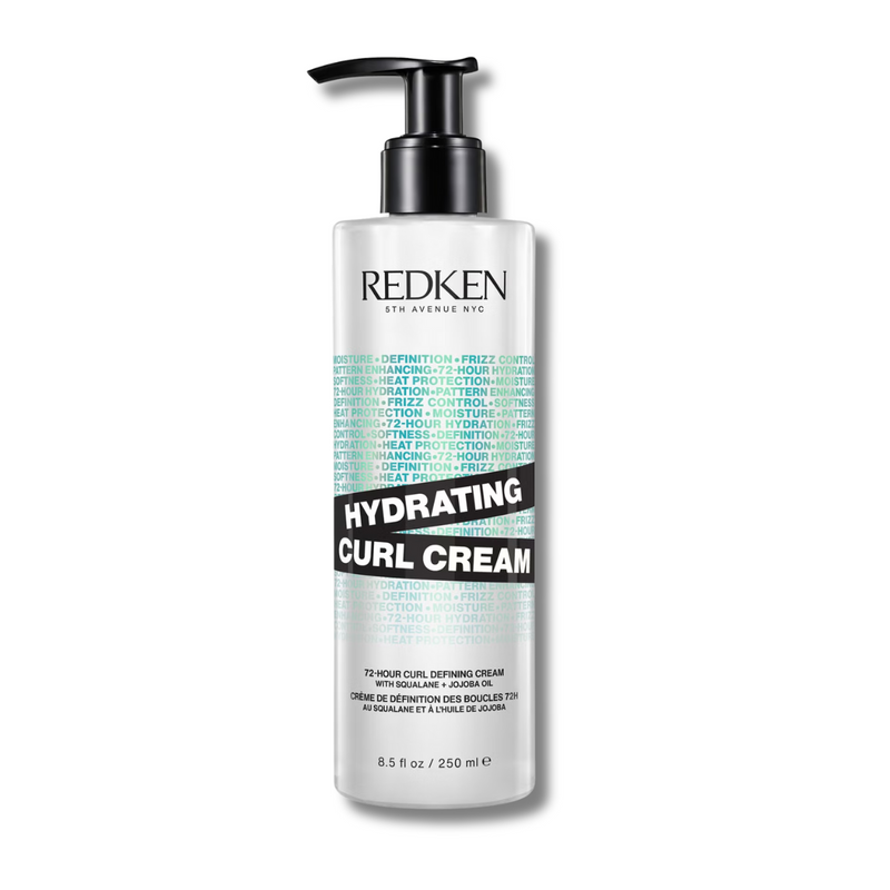 Redken Hydrating Curl Cream for Curly & Coily Hair, Up To 72-Hour Curl Defining Cream, Enhance Curl Pattern 250ml