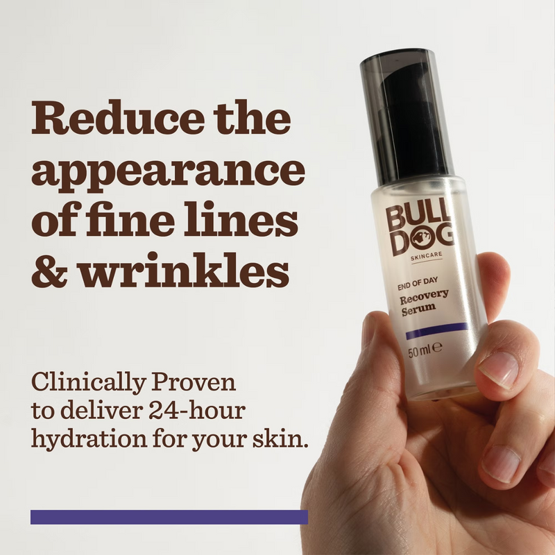 Bulldog Skincare End of Day Recovery Serum 50ml