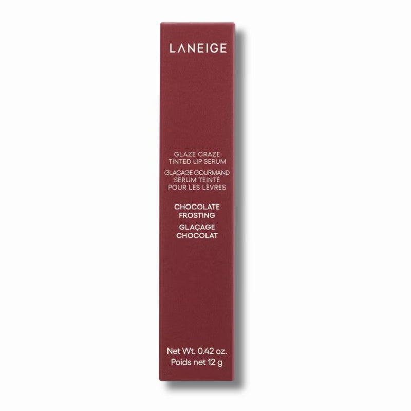 LANEIGE Glaze Craze Tinted Lip Serum - Chocolate Frosting 12g