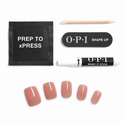 OPI xPRESS/ON - Somewhere Over the Rainbow Mountains Press On Nails Gel-Like Salon Manicure