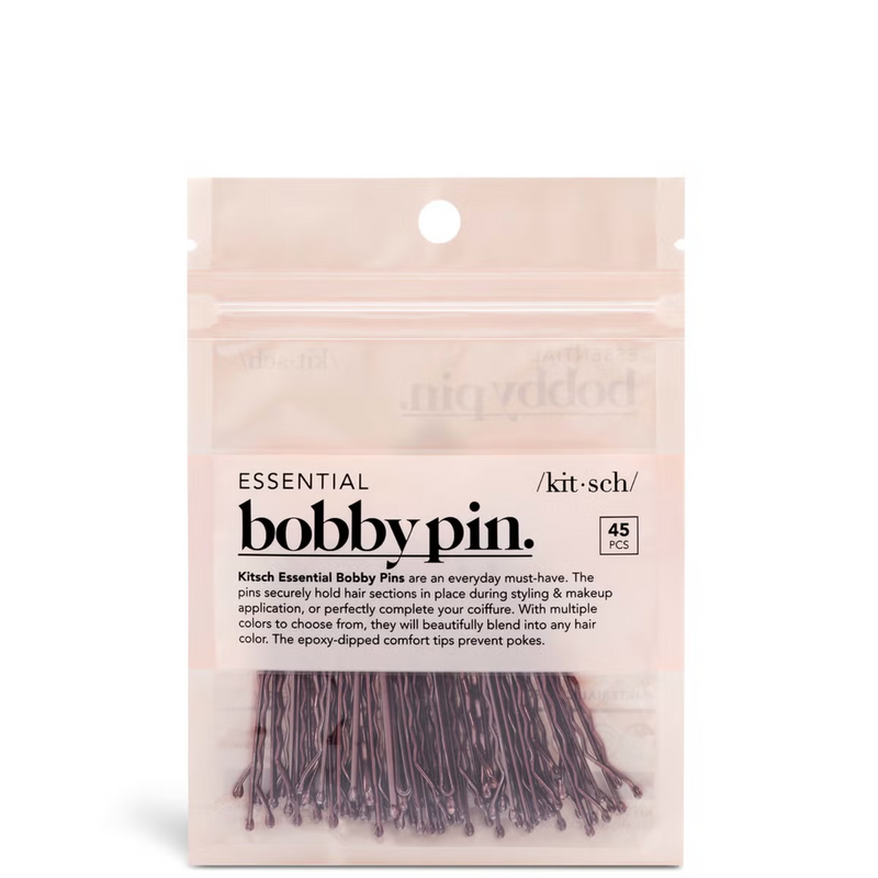 Kitsch Essential Bobby Pins - Brown