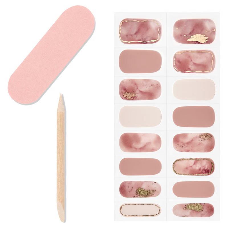 Ardell LED Gel Nail Art Strips  - Cheers to Rose