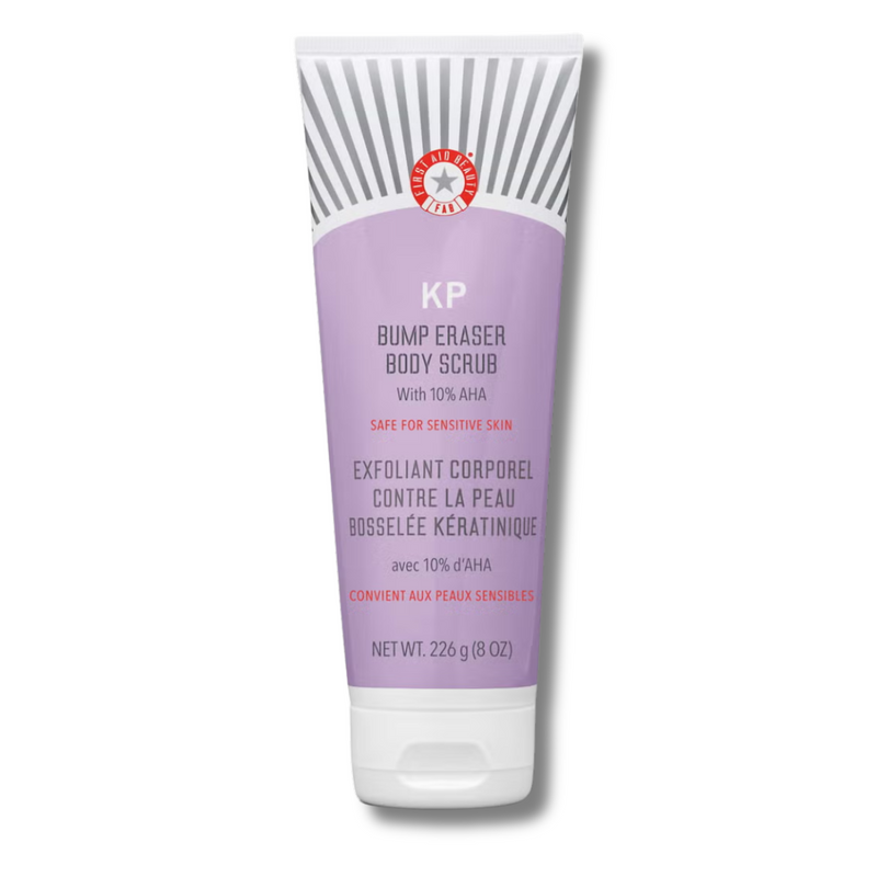First Aid Beauty KP Bump Eraser Body Scrub with 10% AHA 226g