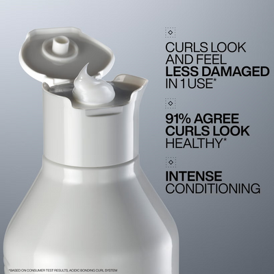 Redken Acidic Bonding Curls Conditioner for Damaged Curly & Coily Hair, Curl Defining, Bond Repair 300ml