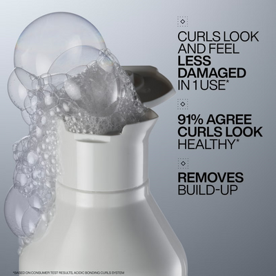 Redken Acidic Bonding Curls Shampoo for Damaged Curly & Coily Hair, Curl Defining, Bond Repair 300ml