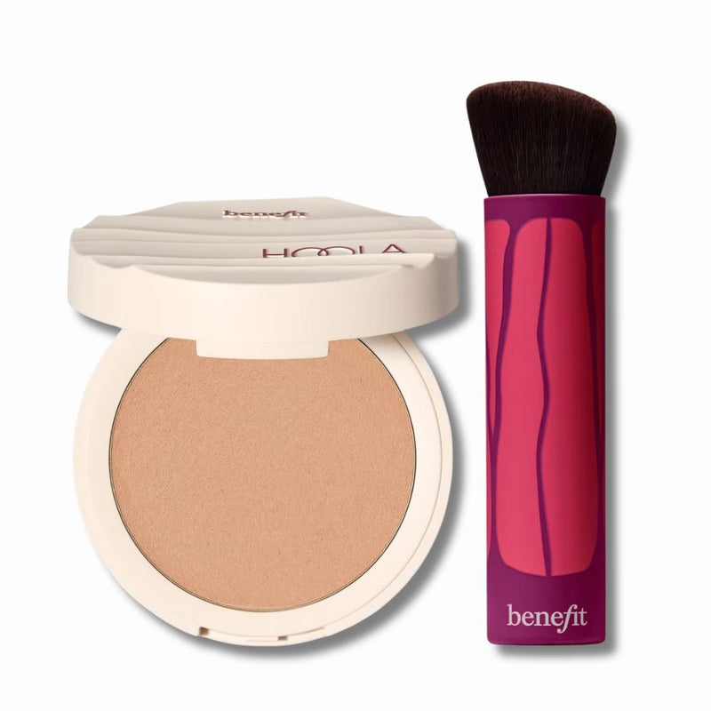 benefit Hoola Wave Cream Bronzer & Bronzer Brush (Various Shades)