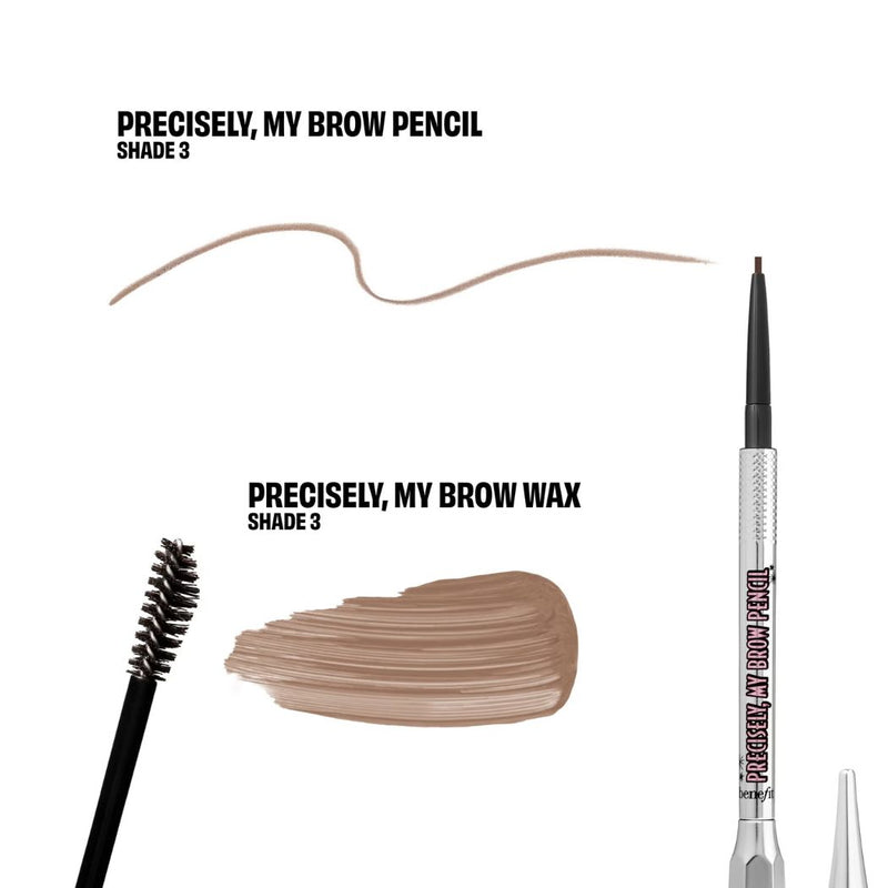 benefit Precisely My Brow Pack - Brow Pencil and Wax Duo 6.58g (Various Shades) (Worth £54)