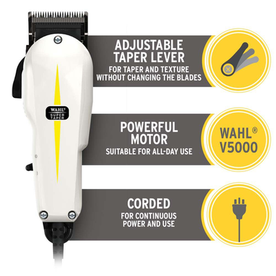 WAHL Super Taper Corded Hair Clipper Kit