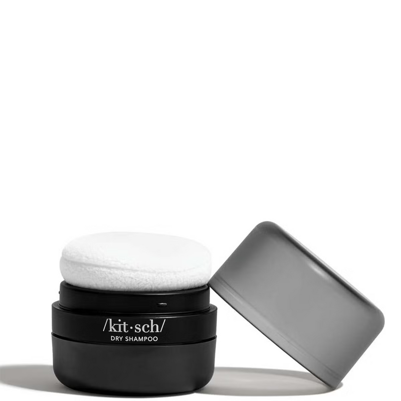 Kitsch Volumising Rice Protein Dry Shampoo - Dark Tinted Powder 8g