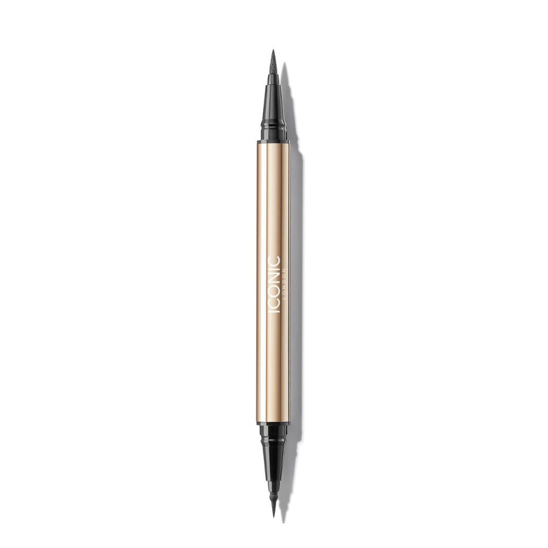 ICONIC London Enrich and Elevate Eyeliner - Black 2 x 0.4ml