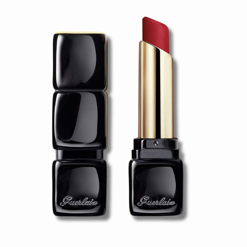 GUERLAIN Kisskiss Tender Matte 16 Hour Comfort Lightweight Luminous Matte Lipstick 2.8g (Various Shades)