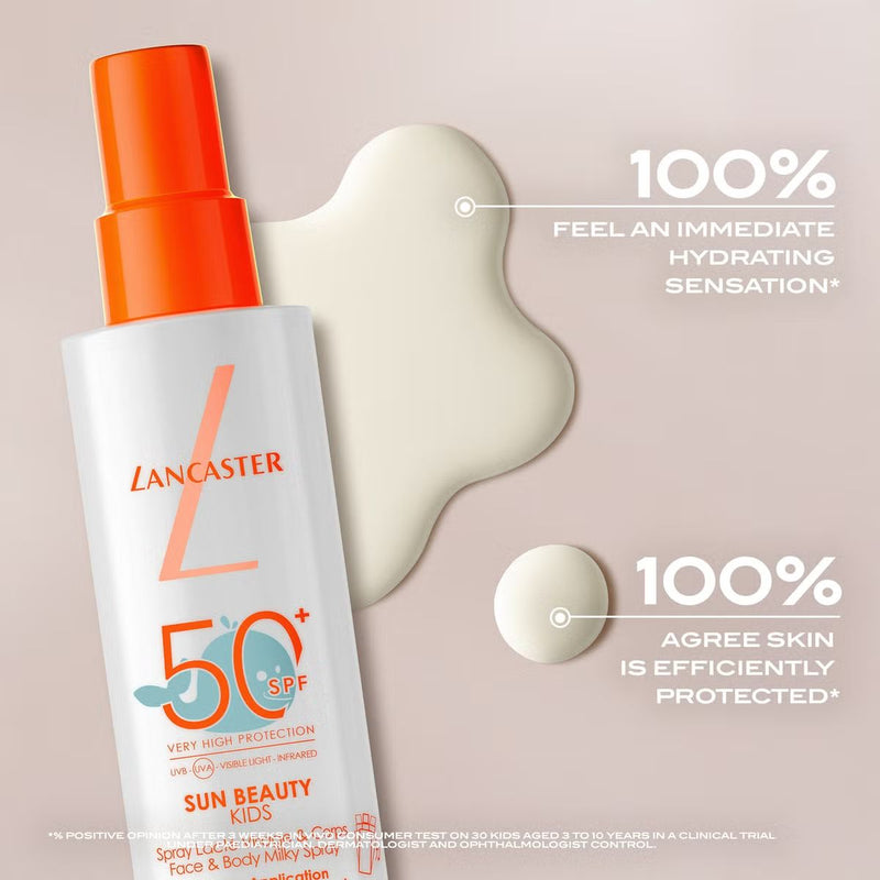 Lancaster Sun For Kids Face & Body Milky Spray SPF50+ 150ml