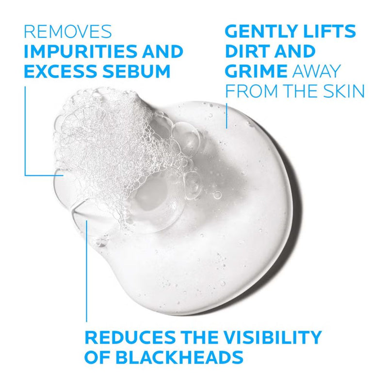 La Roche-Posay Effaclar Purifying Foaming Gel Cleanser for Oily, Blemish-Prone Skin 200ml