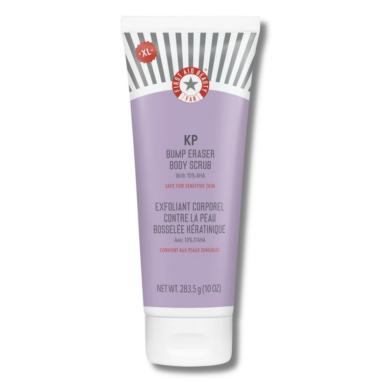 First Aid Beauty KP Bump Eraser Body Scrub with 10% AHA 226g