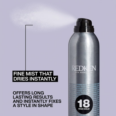 Redken Quick Dry Finish Hair Spray 400ml