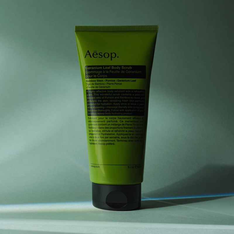 Aesop Geranium Leaf Body Scrub 180ml