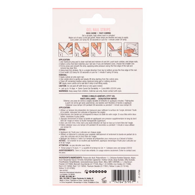 Ardell LED Gel Nail Art Strips  - Cupids Bow