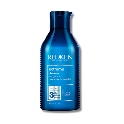 Redken Extreme Shampoo 300ml and Conditioner 300ml Bundle for Damaged Hair, with Protein and Strength Complex