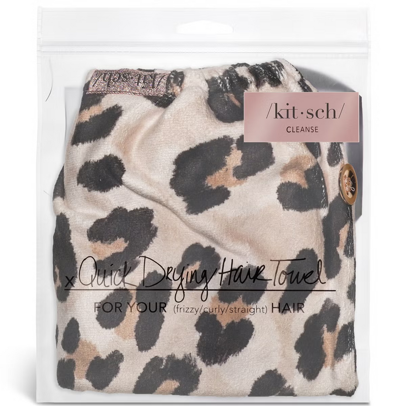 Kitsch Microfiber Hair Towel (Various Colours)