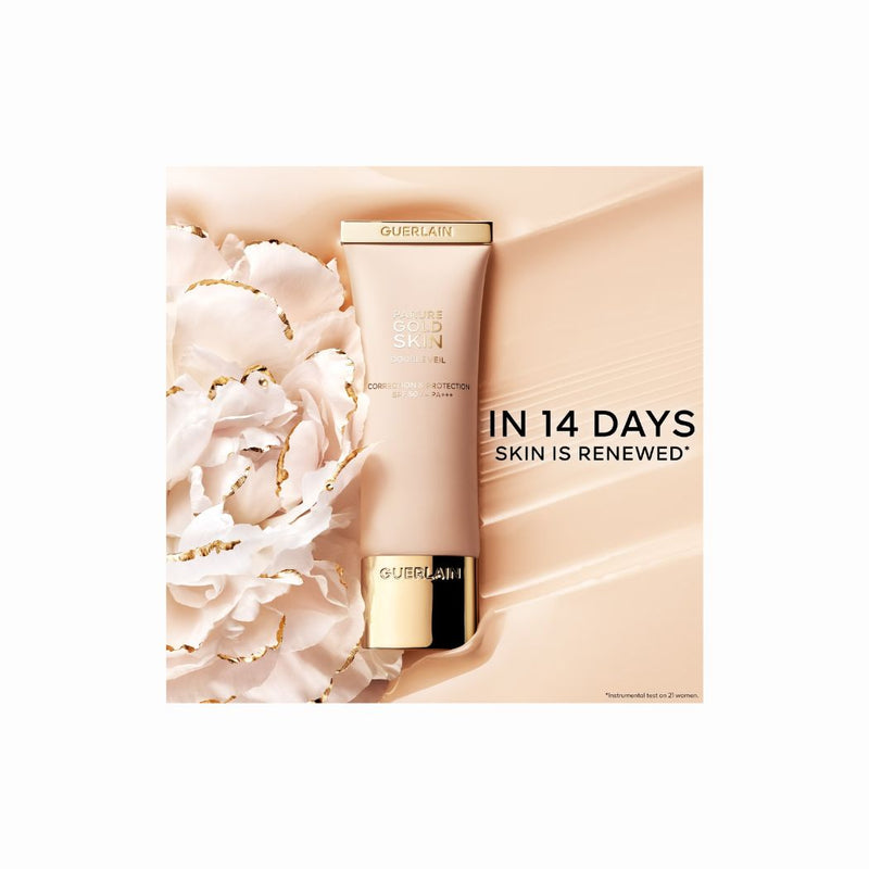 GUERLAIN Parure Gold Skin Double Veil. Rejuvenating Effect Skin-Caring Perfection Primer. Correction & Protection – Spf 50+ & Pa +++ 40g