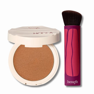 benefit Hoola Wave Cream Bronzer & Bronzer Brush (Various Shades)