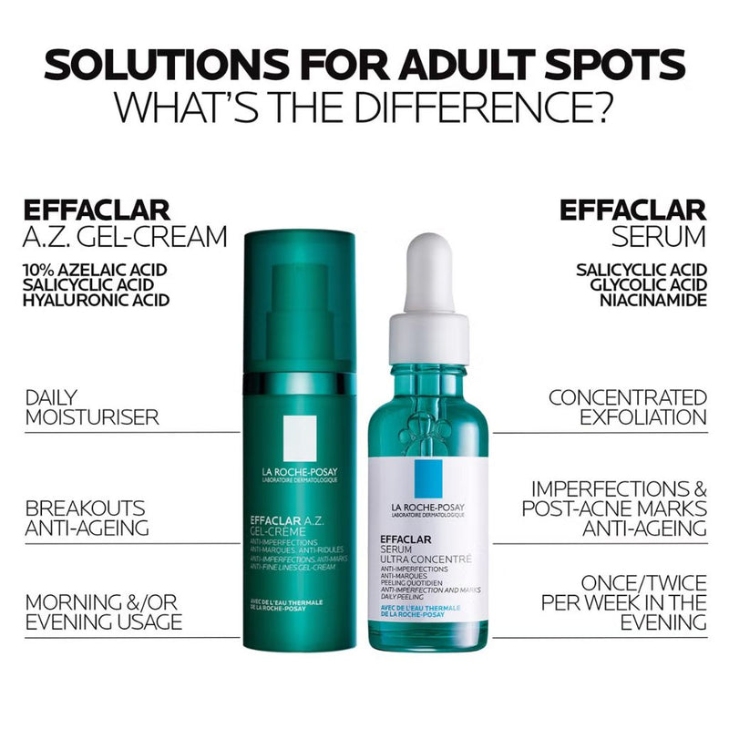 La Roche-Posay Effaclar A.Z Gel Cream Moisturiser 40ml