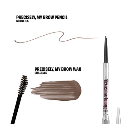 benefit Precisely My Brow Pack - Brow Pencil and Wax Duo 6.58g (Various Shades) (Worth £54)