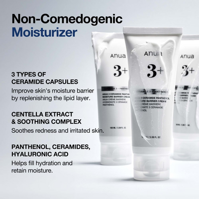 Anua 3 Ceramide Panthenol Moisture Barrier Cream 100ml
