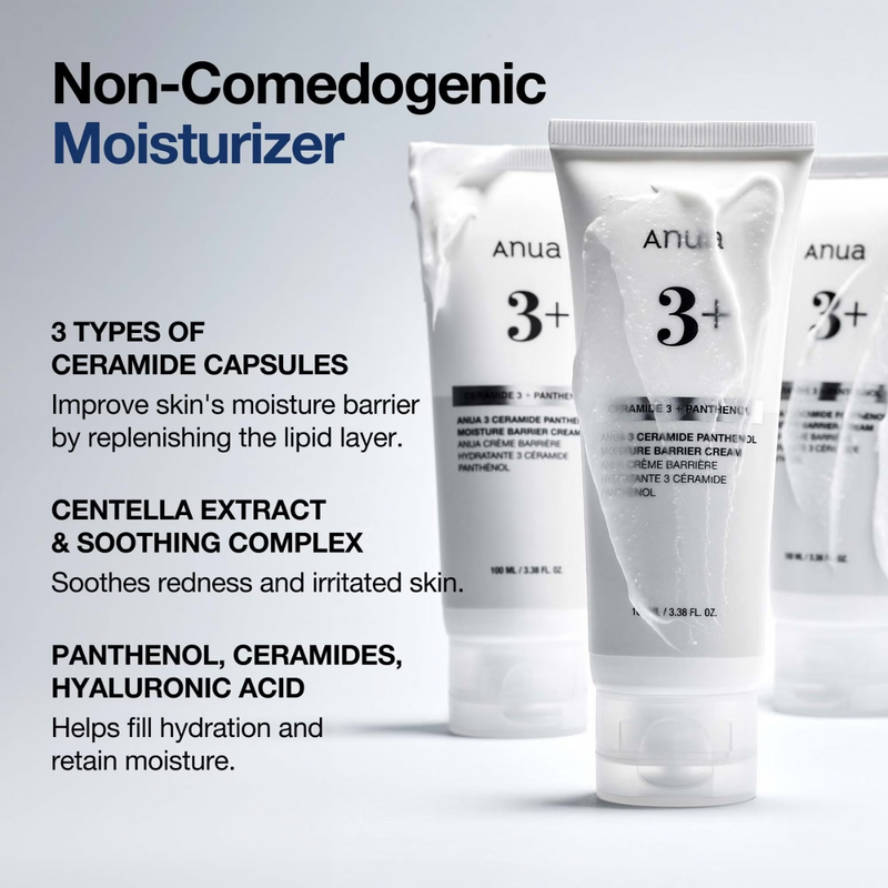 Anua 3 Ceramide Panthenol Moisture Barrier Cream 100ml