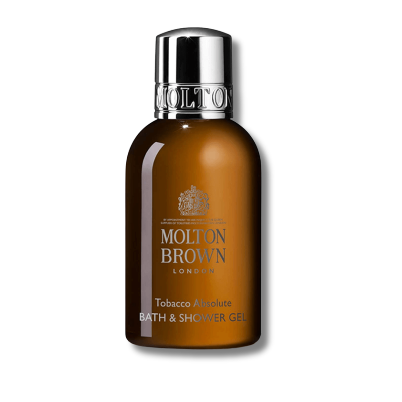 Molton Brown Bath & Shower Gel Duo – Coastal Cypress & Sea Fennel + Tobacco Absolute (2 x 100ml)