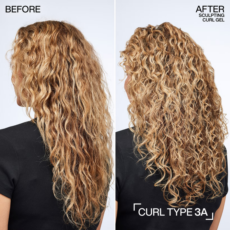 Redken Sculpting Curl Gel for Curly & Coily Hair, Up To 72-Hour Curl Hold Gel, Non-Sticky Formulation 250ml