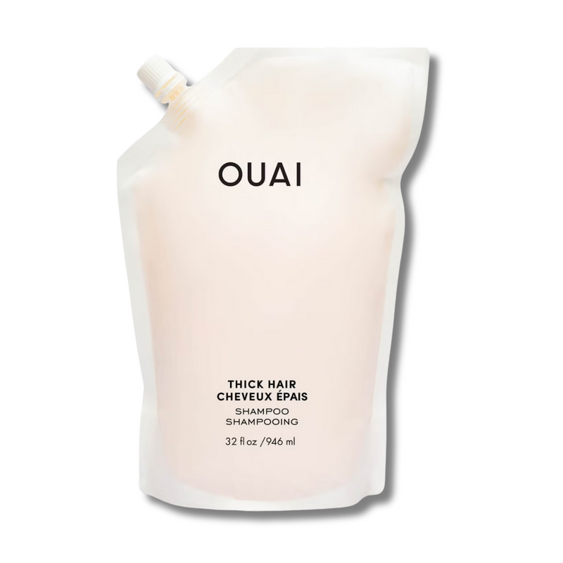 OUAI Thick Shampoo and Refill Bundle