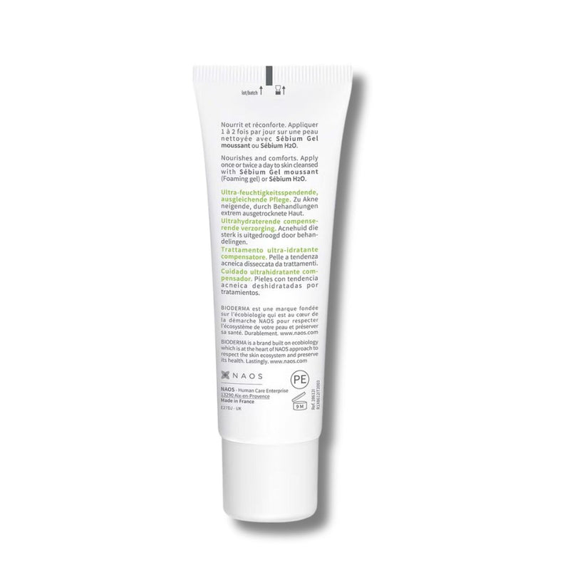 Bioderma Sebium Hydra Moisturising Compensating Cream 40ml