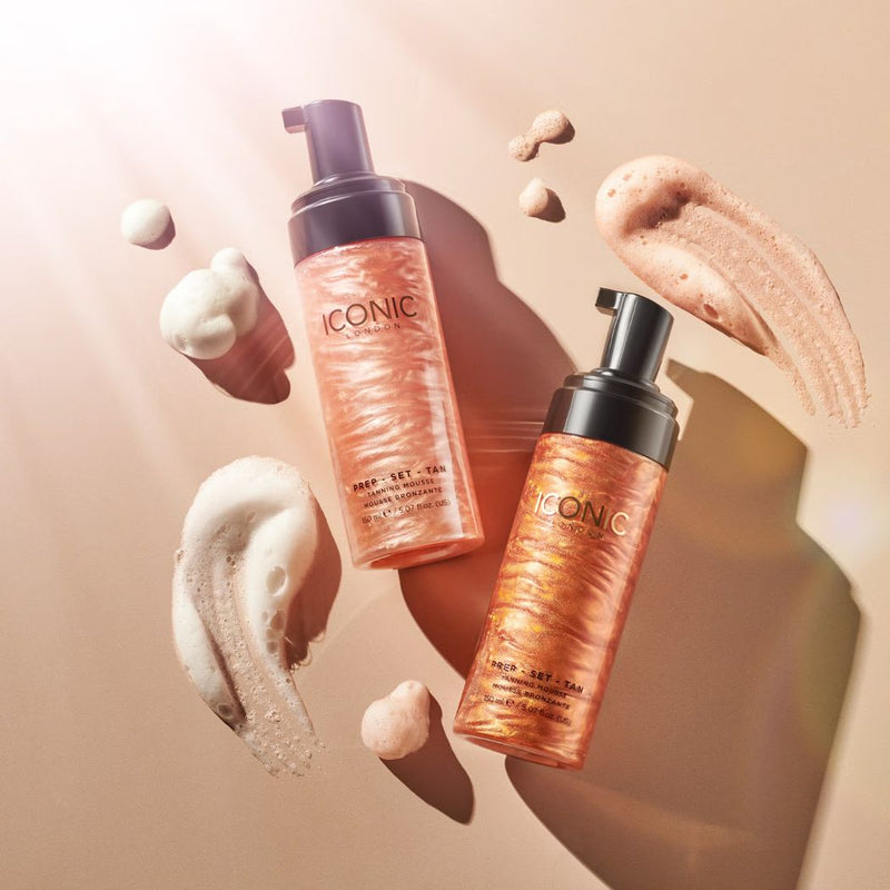 ICONIC London Prep Set Tan Mousse 150ml