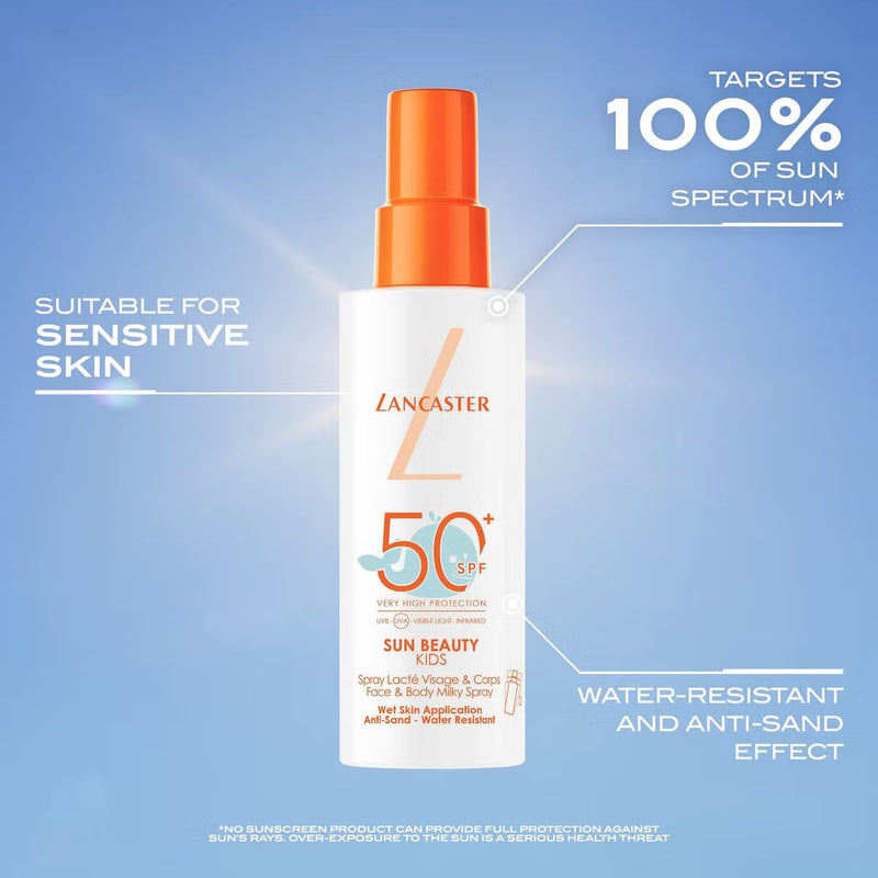 Lancaster Sun For Kids Face & Body Milky Spray SPF50+ 150ml