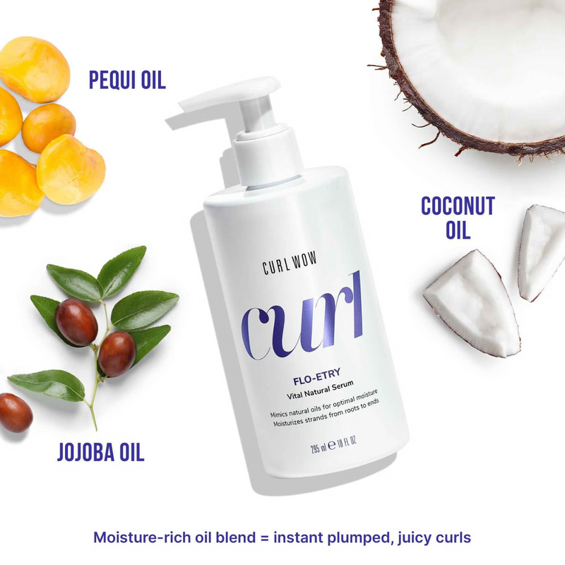 Color Wow Curl Wow FLO-ETRY Vital Natural Curly Hair Serum 295ml