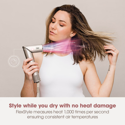 Shark Beauty FlexStyle 4-in-1 Air Styler and Hair Dryer - Stone