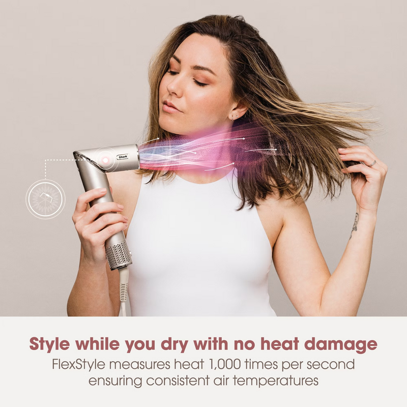 Shark Beauty FlexStyle 4-in-1 Air Styler and Hair Dryer - Stone
