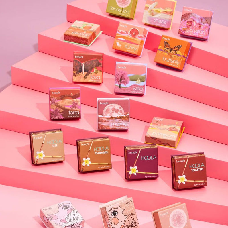benefit Shellie Medium Pink Blush Powder 6g