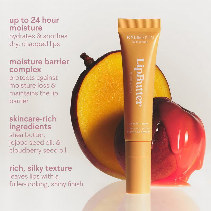 Kylie Skin Lip Butter 10g - Peach Mango