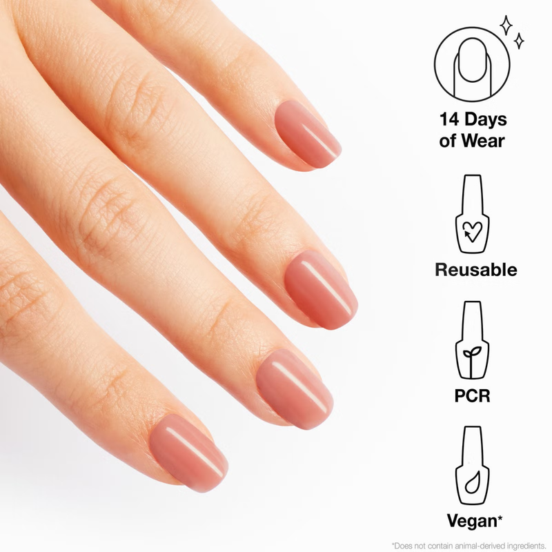 OPI xPRESS/ON - Somewhere Over the Rainbow Mountains Press On Nails Gel-Like Salon Manicure