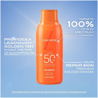 Lancaster Sun Beauty Body Milk SPF50 400ml