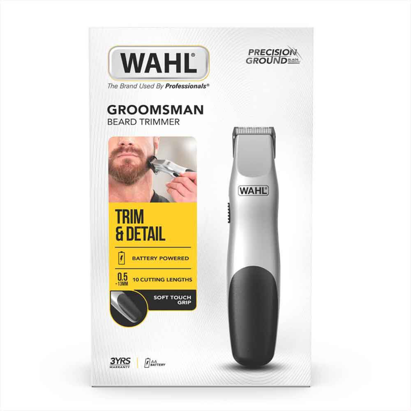 WAHL Groomsman Battery Operated Trimmer Kit