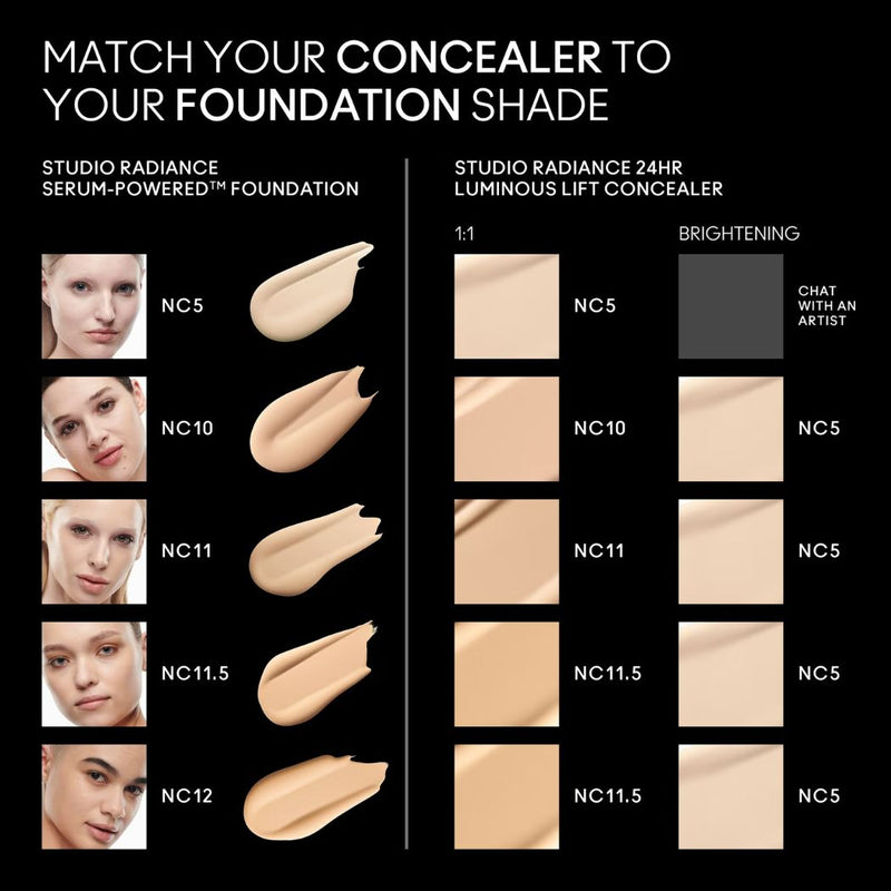 MAC Studio Radiance 24HR Luminous Lift Concealer 11ml (Various Shades)