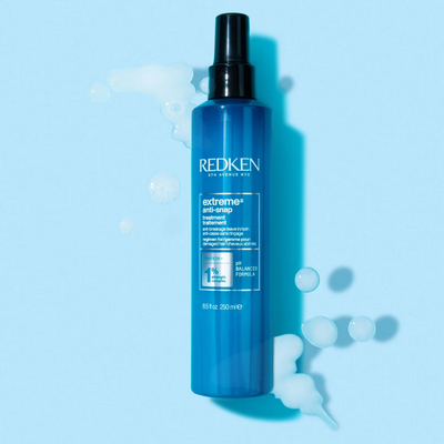 Redken Extreme Shampoo, Conditioner and Anti-Snap Leave-in Treatment Strength Repair Bundle for Damaged Hair
