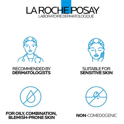 La Roche-Posay Effaclar Purifying Foaming Gel Cleanser for Oily, Blemish-Prone Skin 200ml